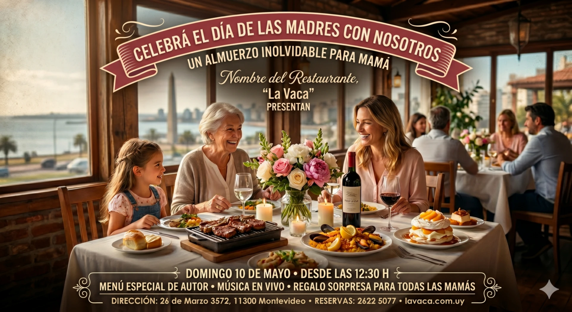 Celebrá el Día de las Madres con Nosotros